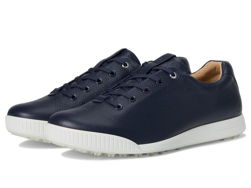 エコー メンズ シューズ スニーカー ECCO Golf Street Retro Hybrid Waterproof Golf Shoe Marine