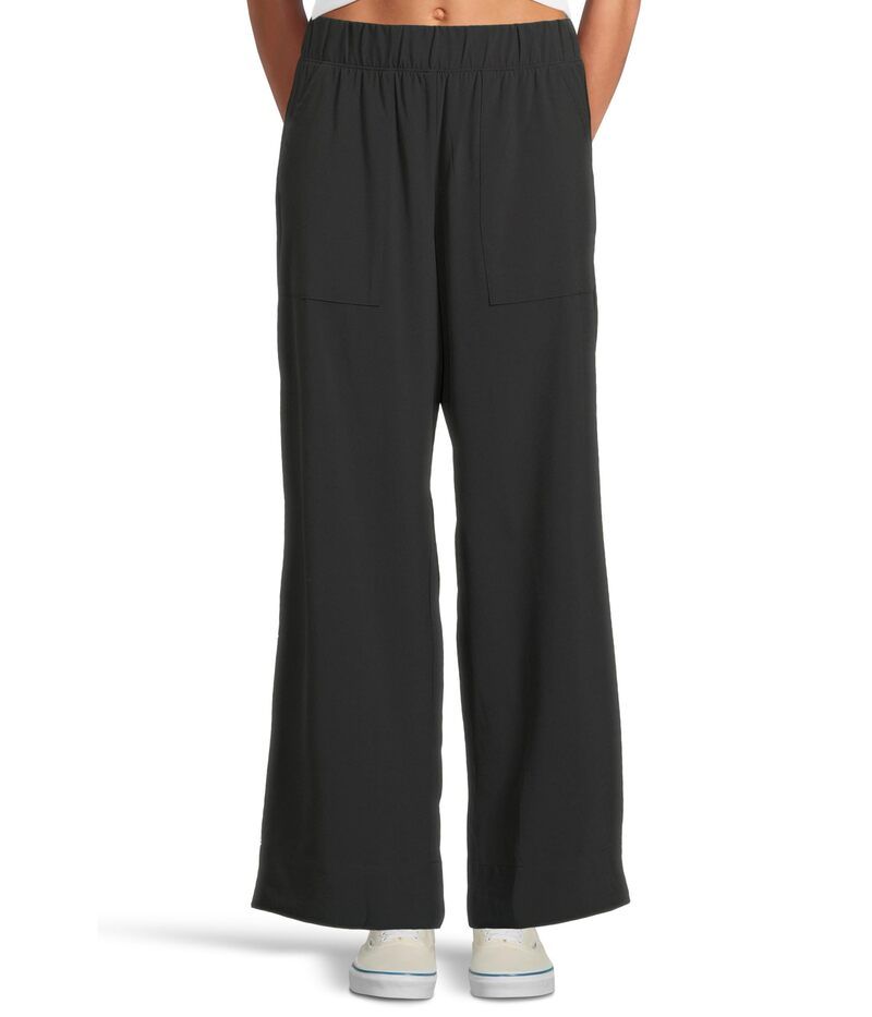 ビヨンドヨガ レディース ボトムス カジュアルパンツ ワイドレッグ Beyond Yoga Stretch Woven Wide Leg Pants True Black ブラック