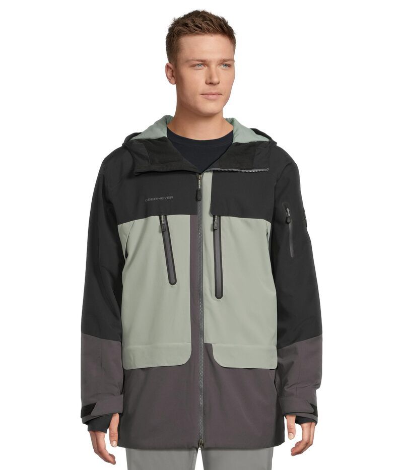 オバマイヤー メンズ アウター コート ジャケット Obermeyer Cirque Jacket Summit Sage セージ
