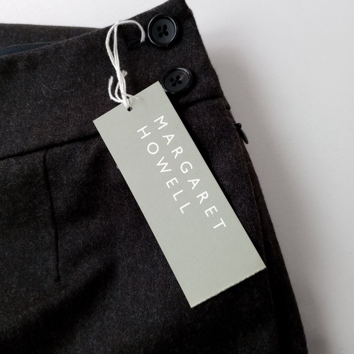 MARGARET HOWELL マーガレット・ハウエル ウール カシミヤ ワイド
