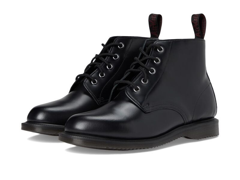ドクターマーチン レディース シューズ ブーツ・レインブーツ レース レザー Dr Martens Emmeline Leather LaceUp Boots Black ブラック