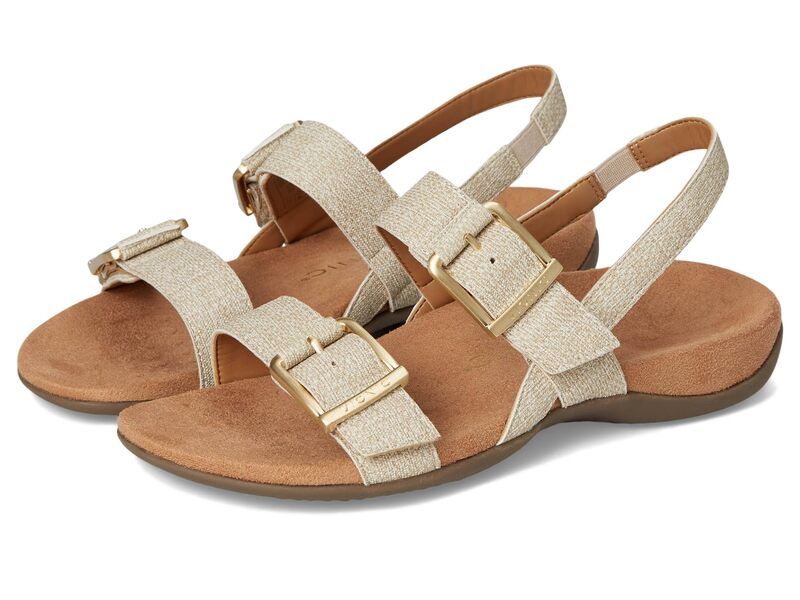 バイオニック レディース シューズ サンダル VIONIC Reese Slingbacks Oatmeal Beige S オートミール