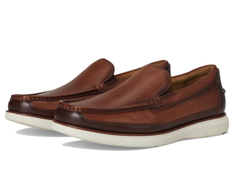 フローシャイム メンズ シューズ スリッポン・ローファー Florsheim Tropics Moc Toe Venetian SlipOn Cognac Multi マルチカラー