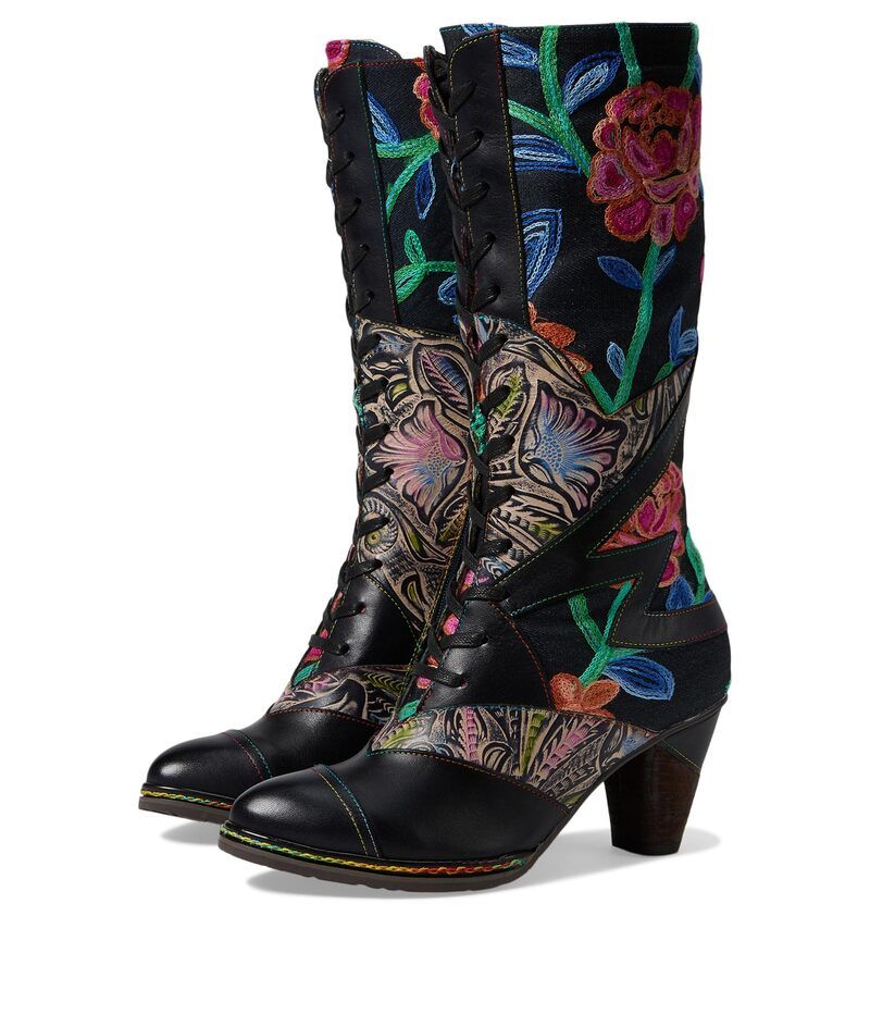 スプリングステップ レディース シューズ ブーツ・レインブーツ LArtiste by Spring Step MalagieRose Navy Multi ネイビー