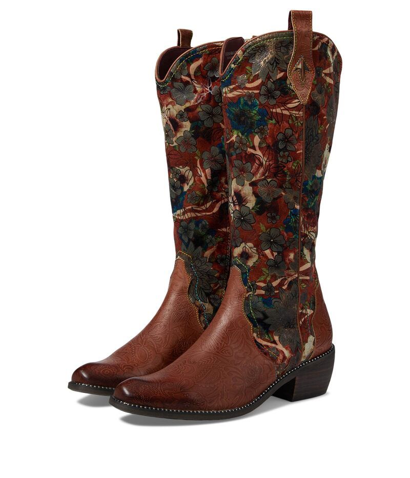 スプリングステップ レディース シューズ ブーツ・レインブーツ LArtiste by Spring Step Rodeo QueenViv Brown Multi ブラウン