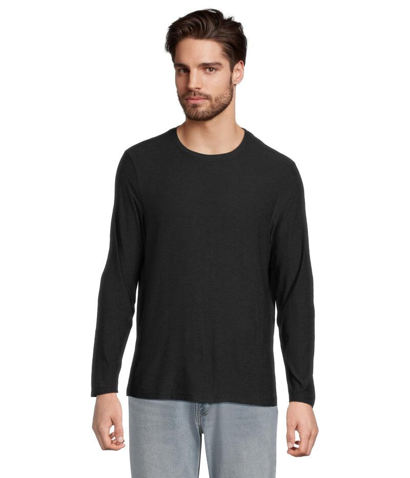 ビヨンドヨガ メンズ トップス シャツ Beyond Yogalways Beyond Long Sleeve Crew 20 Darkest Night