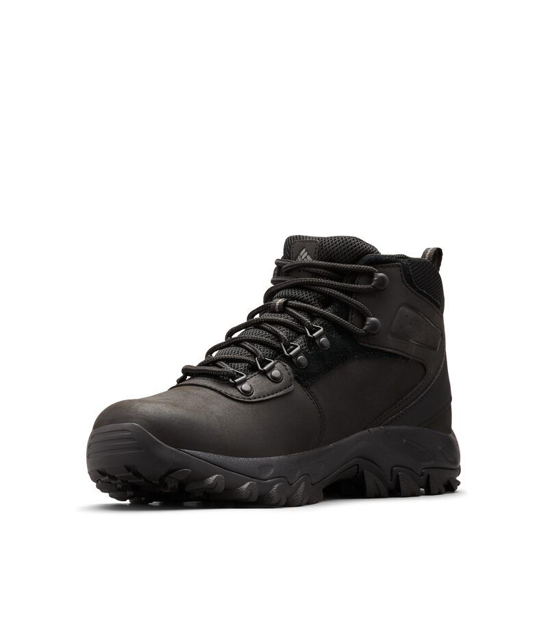 コロンビア メンズ シューズ スニーカー プラスサイズ Columbia Newton Ridge Plus II Waterproof BlackBlack ブラック