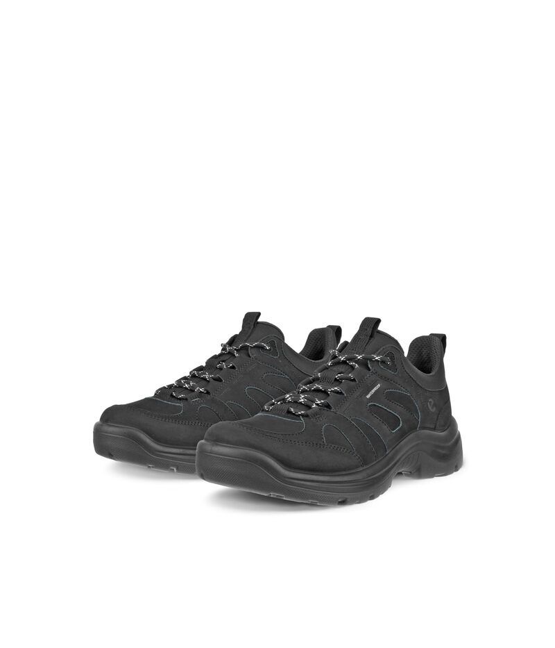 エコー レディース シューズ スニーカー レザー ECCO Sport Offroad Leather Waterproof BlackBlack ブラック