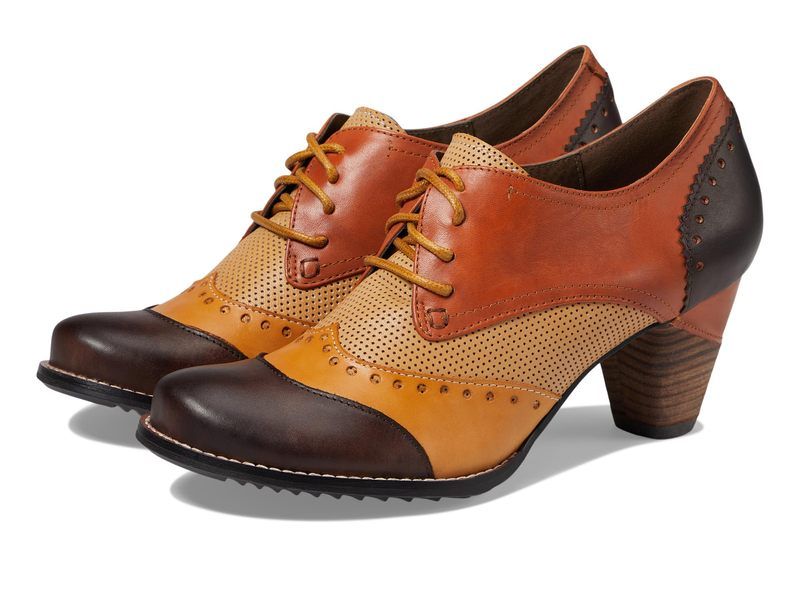 スプリングステップ レディース シューズ オックスフォード LArtiste by Spring Step Bardot Brown 1 ブラウン