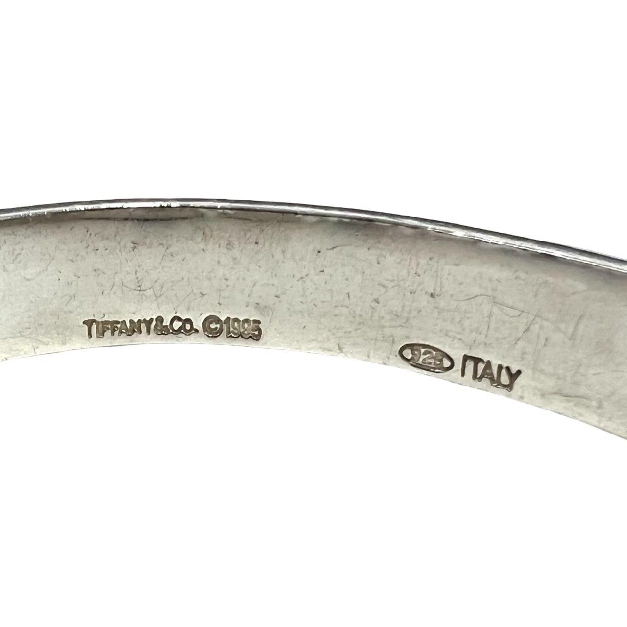 極 美品 TIFFANY&Co. ティファニー アトラス バングル シルバー925