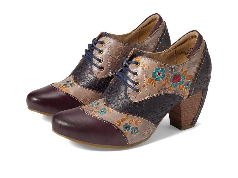 スプリングステップ レディース シューズ ブーツ・レインブーツ LArtiste by Spring Step AdelviceFleur Dark Plum Multi プラム