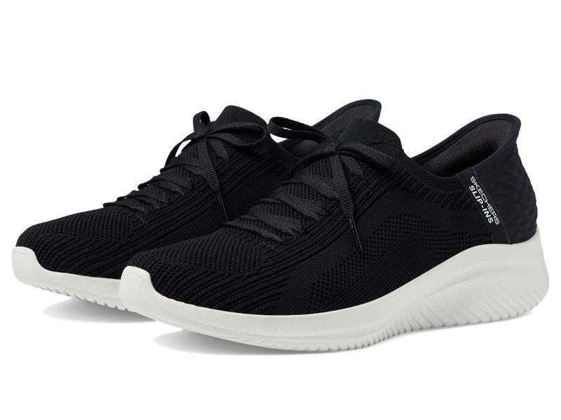 スケッチャーズ レディース シューズ スニーカー SKECHERS Ultra Flex 30 Brilliant Path Slip Ins Black ブラック
