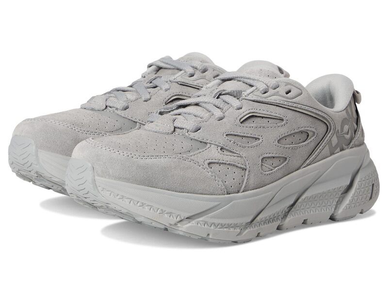 ホカオネオネ メンズ シューズ スニーカー スエード Hoka Clifton L Suede LimestoneLimes