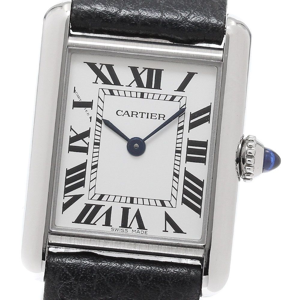 カルティエ CARTIER WSTA0042 タンク マスト SM クォーツ レディース 保証書付き_960885