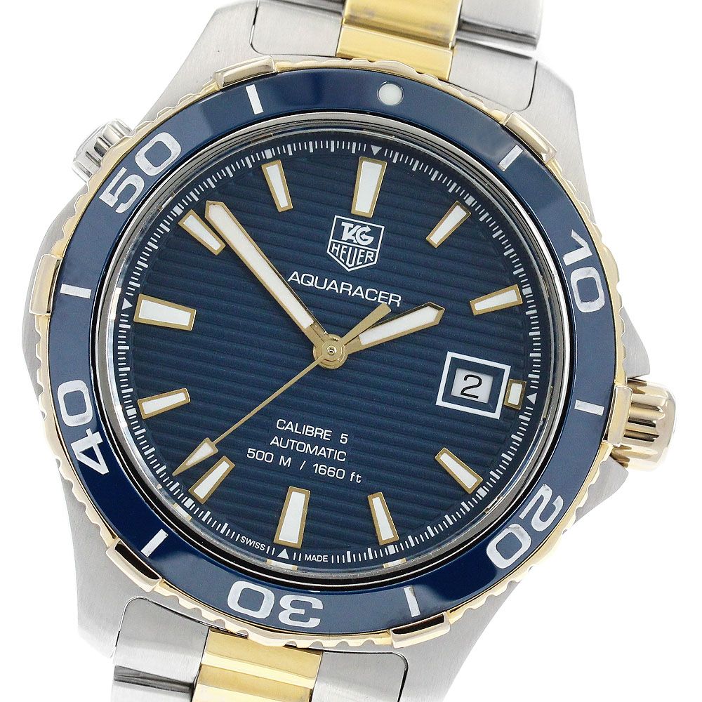 タグホイヤー TAG HEUER WAK2120.BB0835 アクアレーサー キャリバー5 デイト 自動巻き メンズ _960863