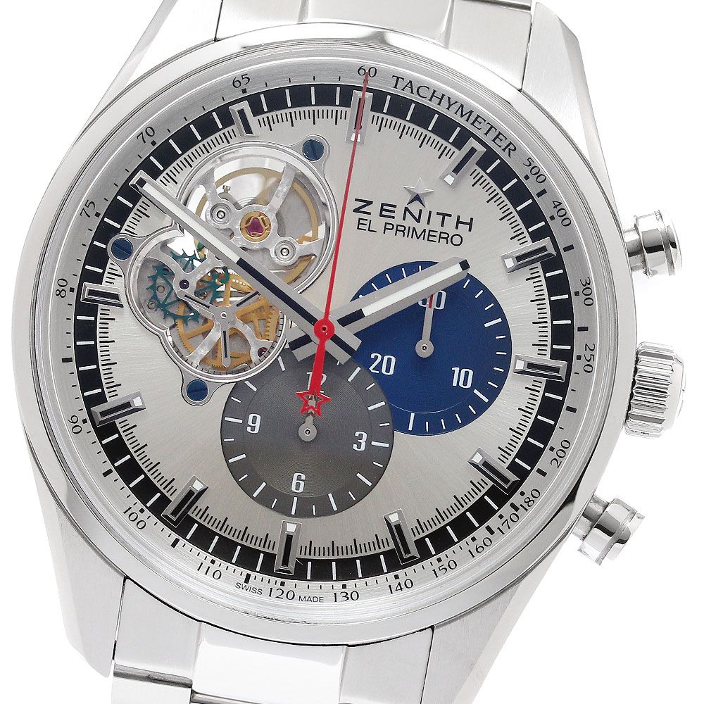 ゼニス ZENITH 03.2040.4061/69.M2040 クロノマスター エル・プリメロ オープン 1969 自動巻き メンズ 美品 箱・保証書付き_955086 366,030円