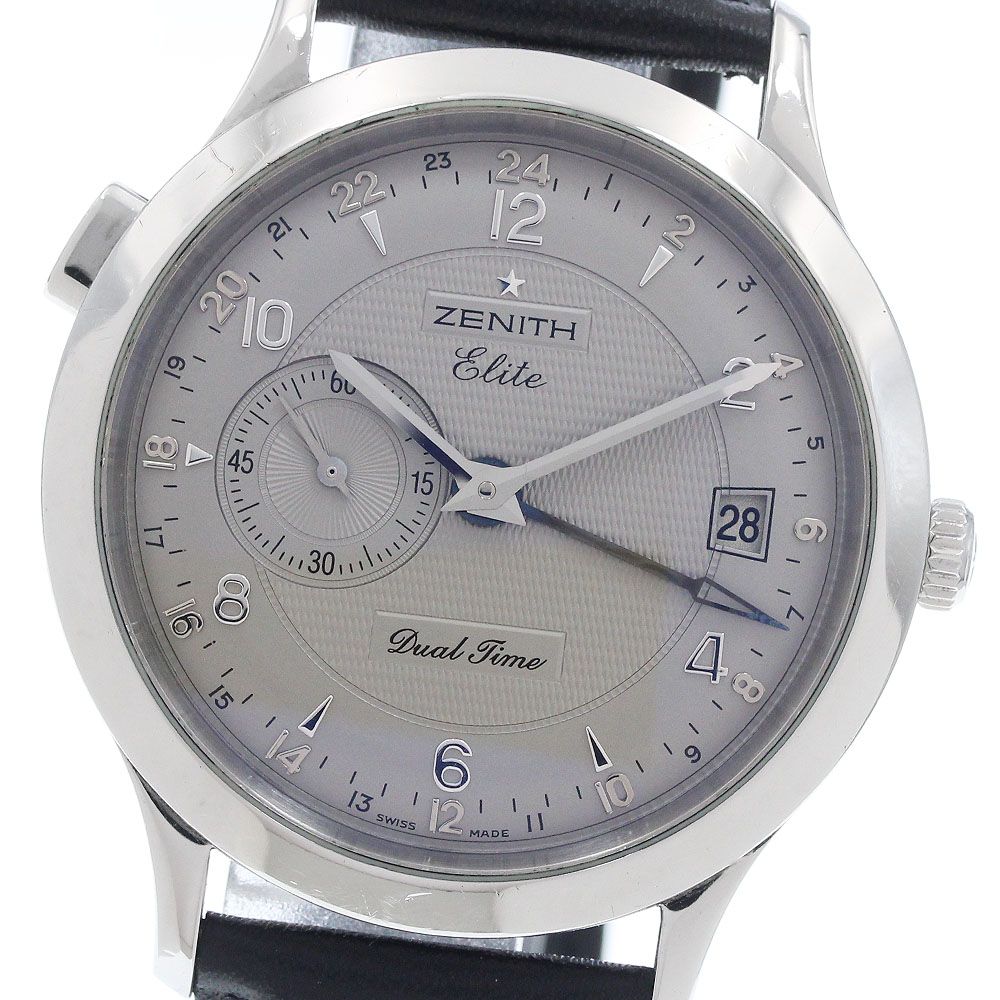 ゼニス ZENITH 03.1125.682 ポートロワイヤル エリート デュアルタイム 自動巻き メンズ _961084