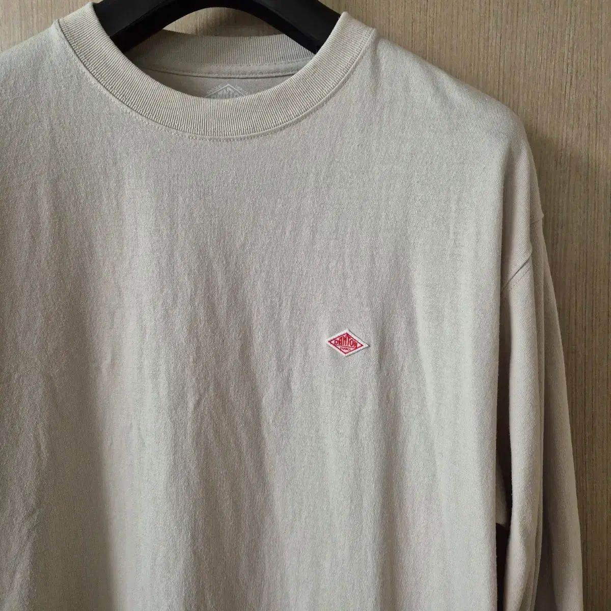 XL ダントン 長袖 Tシャツ ベージュ