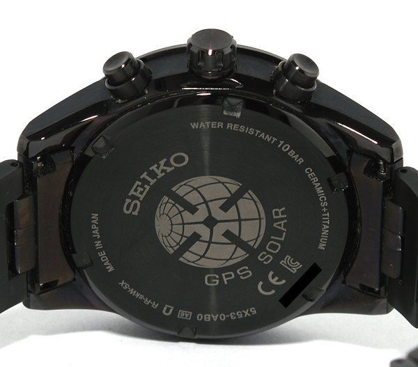 箱付 美品 SEIKO セイコー ASTRON アストロン SBXC037 5X53-0AB0