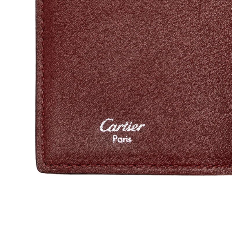 カルティエ マストライン 6連 キーケース ブラック レザー レディース