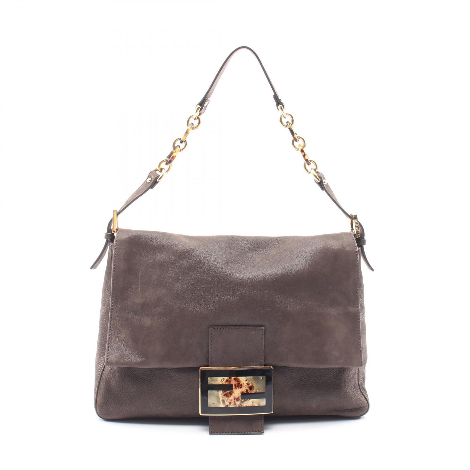 FENDI フェンディ ビッグマンマバケット ショルダーバッグ
