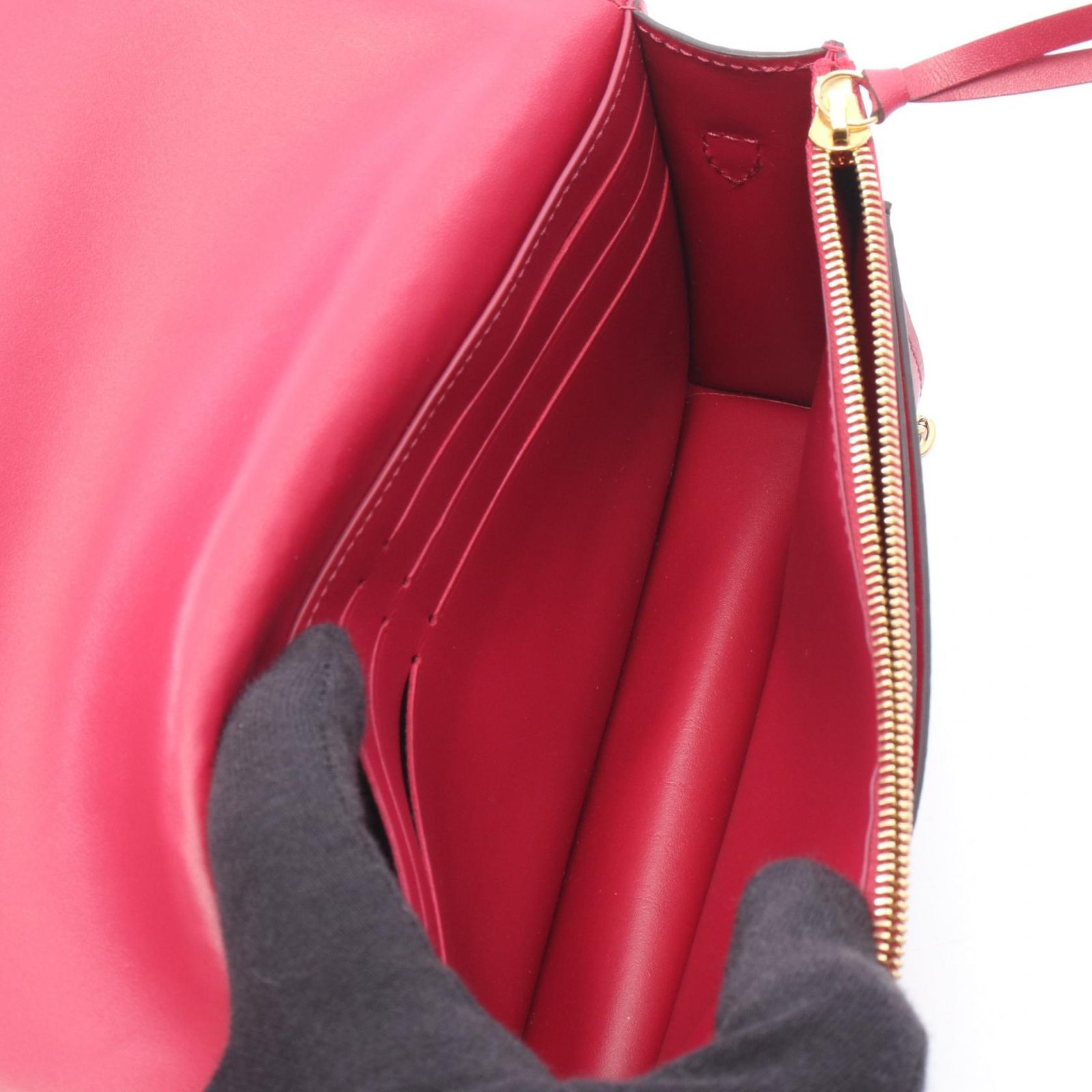 LOUIS VUITTON ルイ・ヴィトン ポルトフォイユ フロール チェーン 