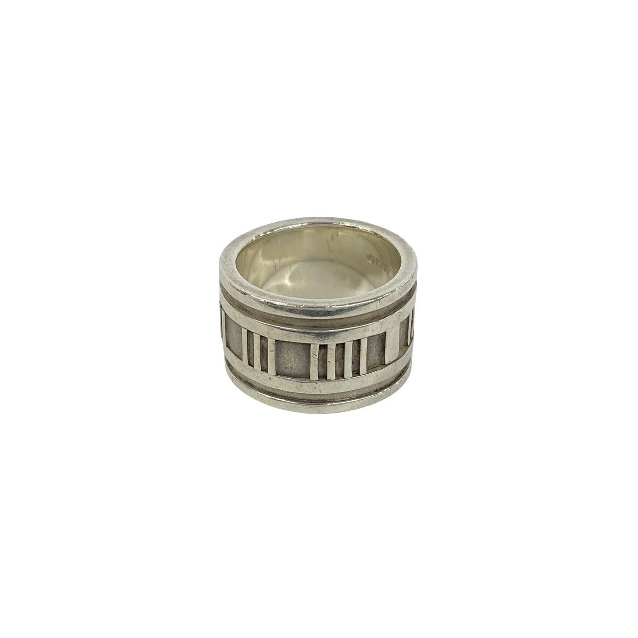 極 美品 TIFFANY&Co. ティファニー ワイド アトラス リング シルバー