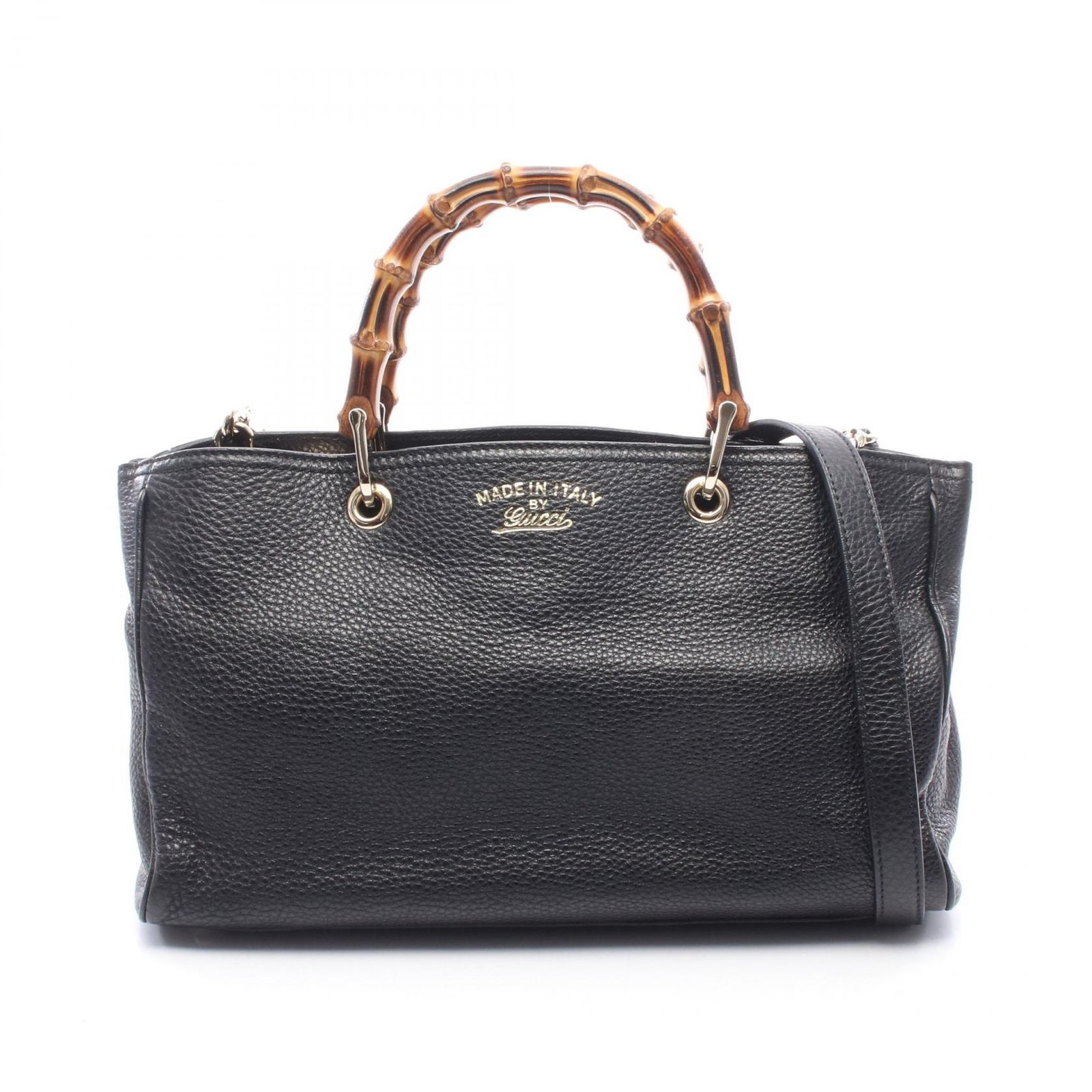 GUCCI グッチ バンブー ショッパー ミディアム 2WAY トートバッグ