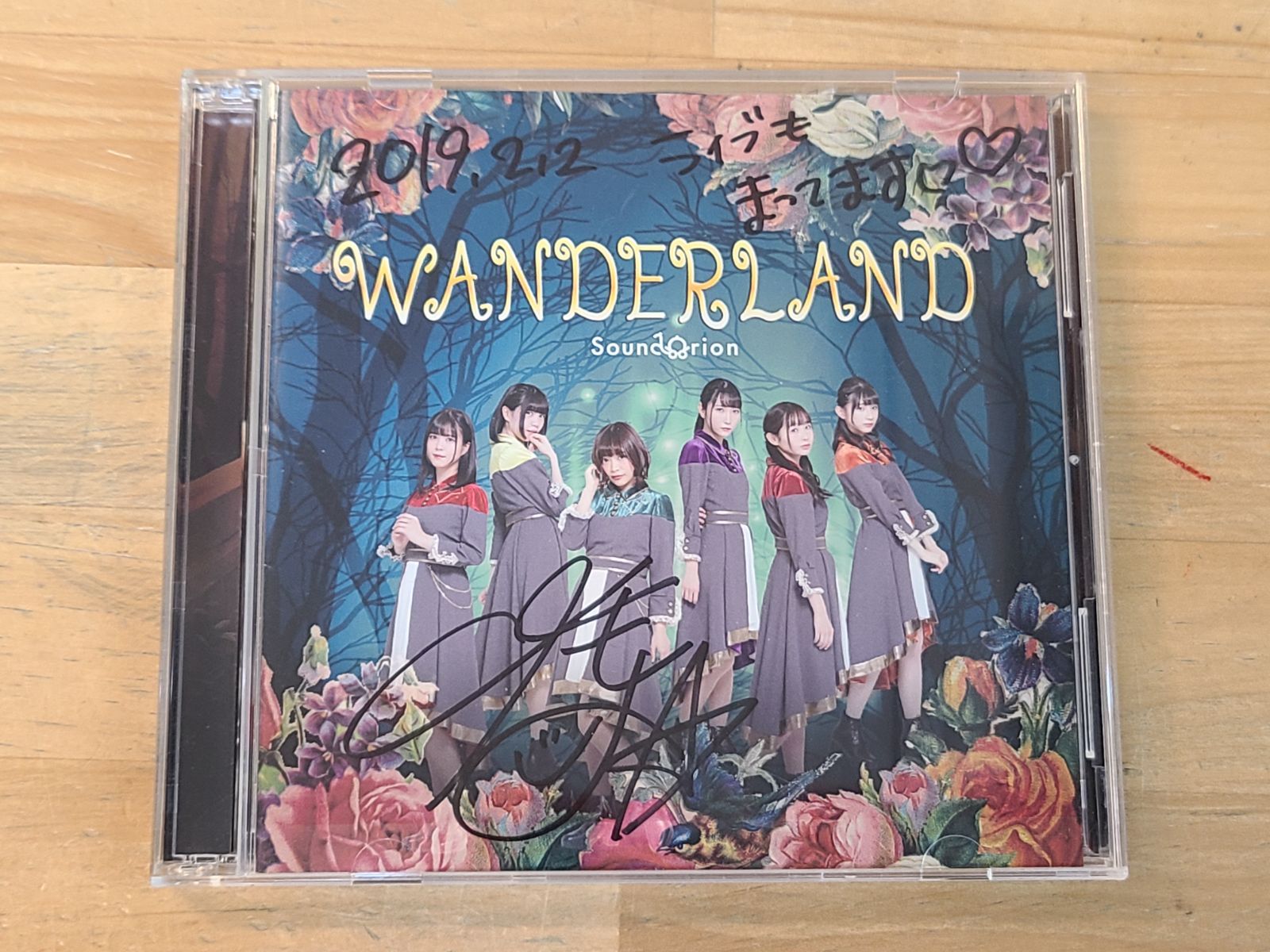 サイン入り　CD サンドリオン WANDERLAND 小山百代 成海瑠奈 サイン【E4982-001】■34