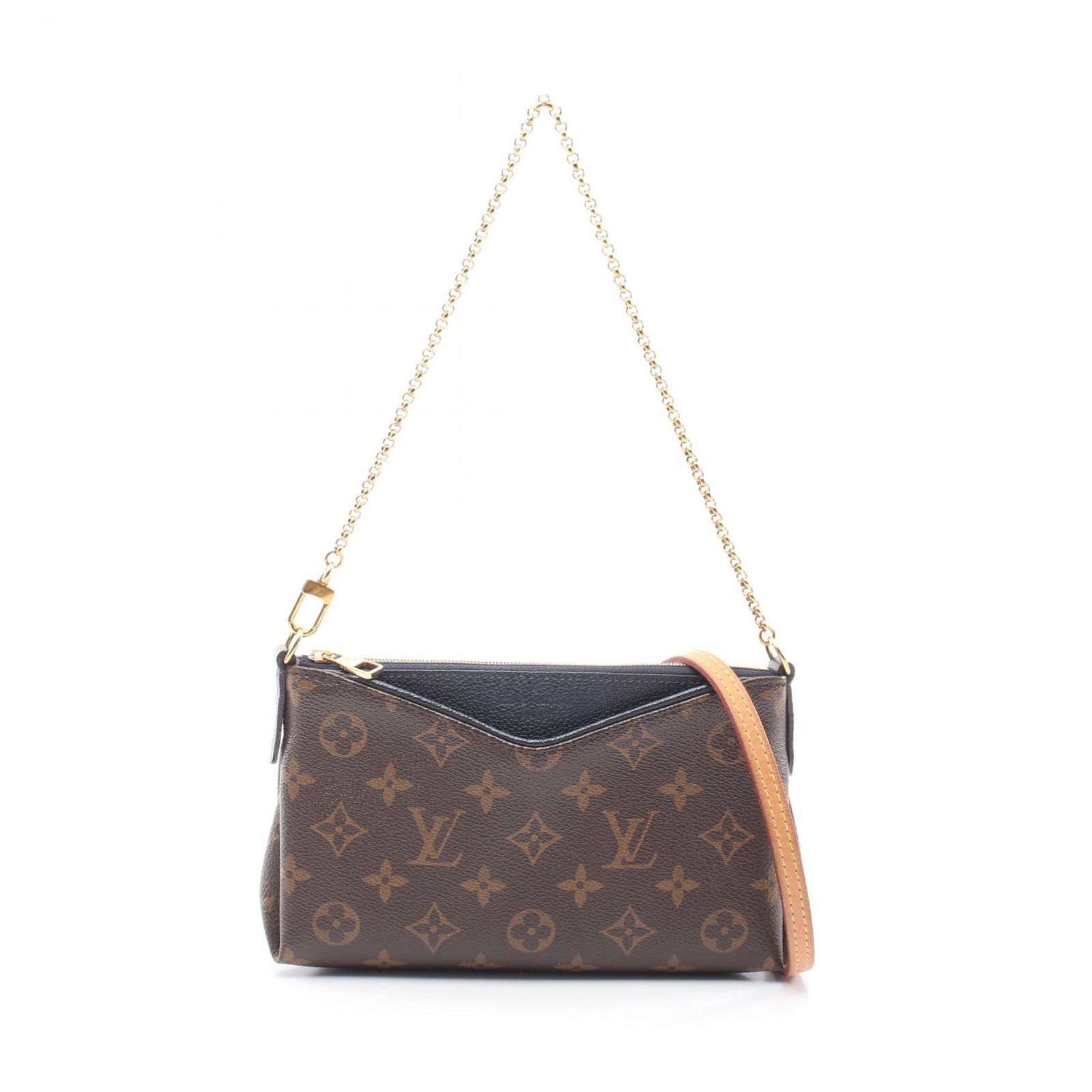 LOUIS VUITTON ルイ・ヴィトン パラス クラッチ モノグラム マリーヌ 2WAY ハンドバッグ 109,890円