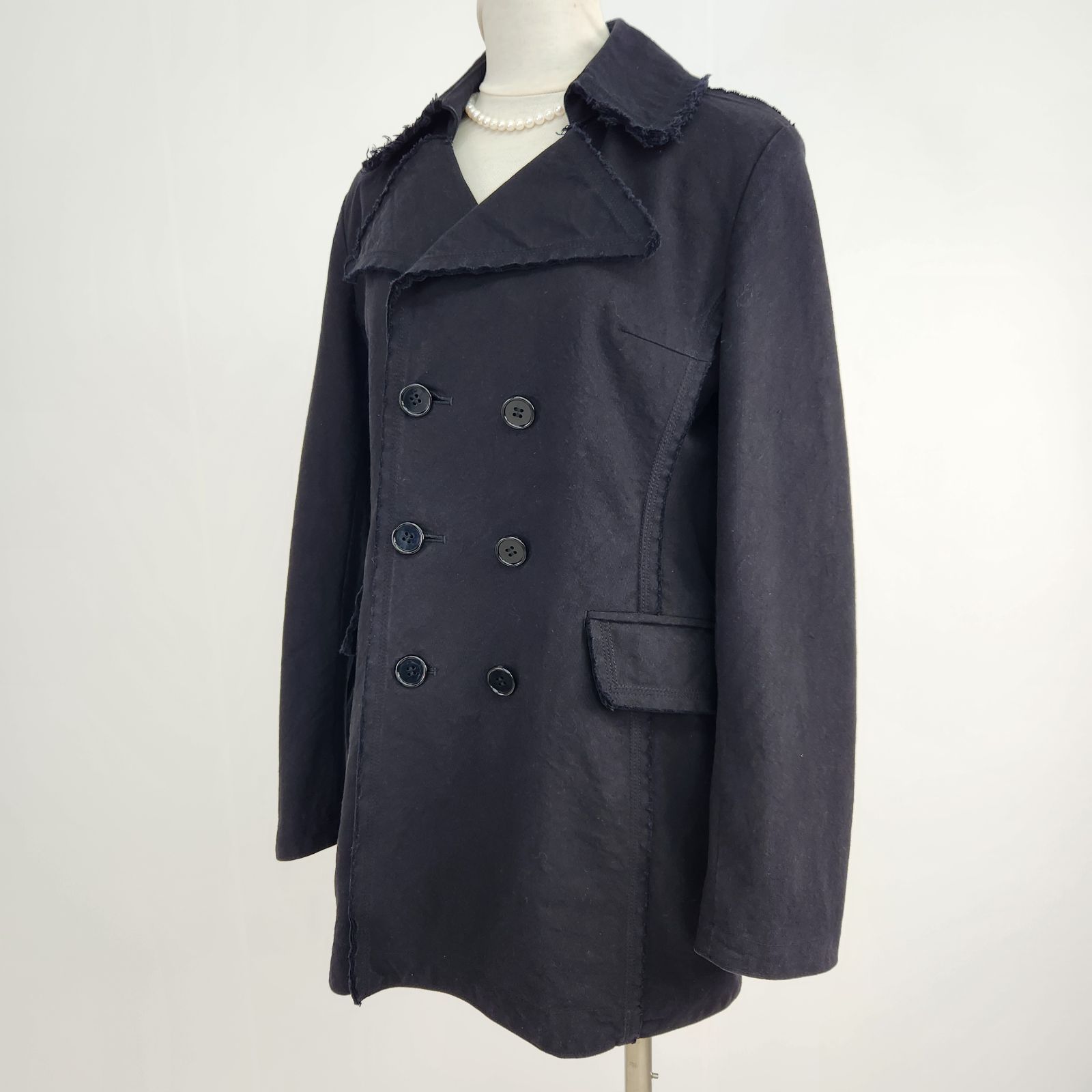 tricot COMME des GARCONS Pコート tricot COMME des GARCONS ピーコート トリココムデギャルソン 切りっ