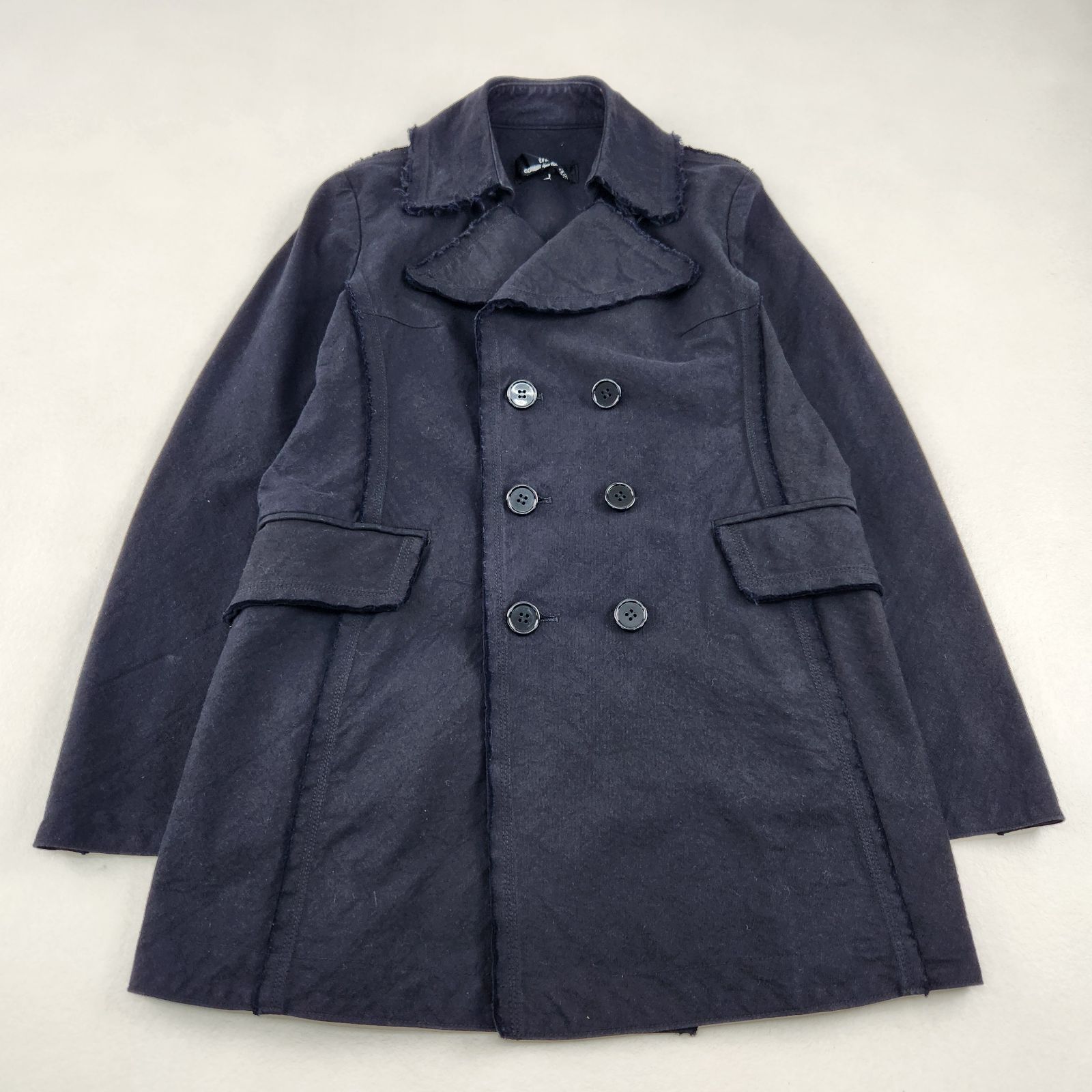 tricot COMME des GARCONS ピーコート トリココムデギャルソン 切りっ