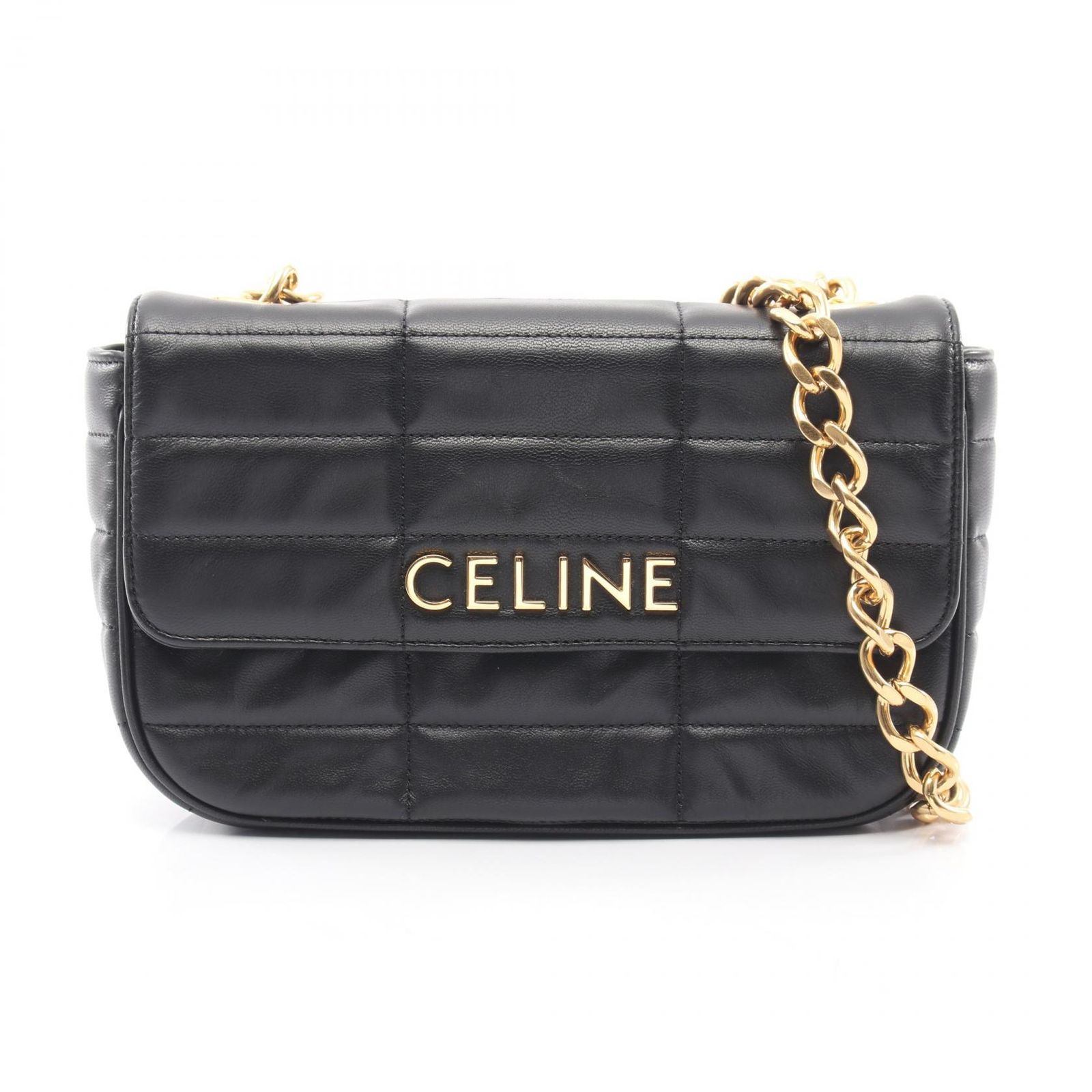 CELINE セリーヌ モノクローム ショルダーバッグ