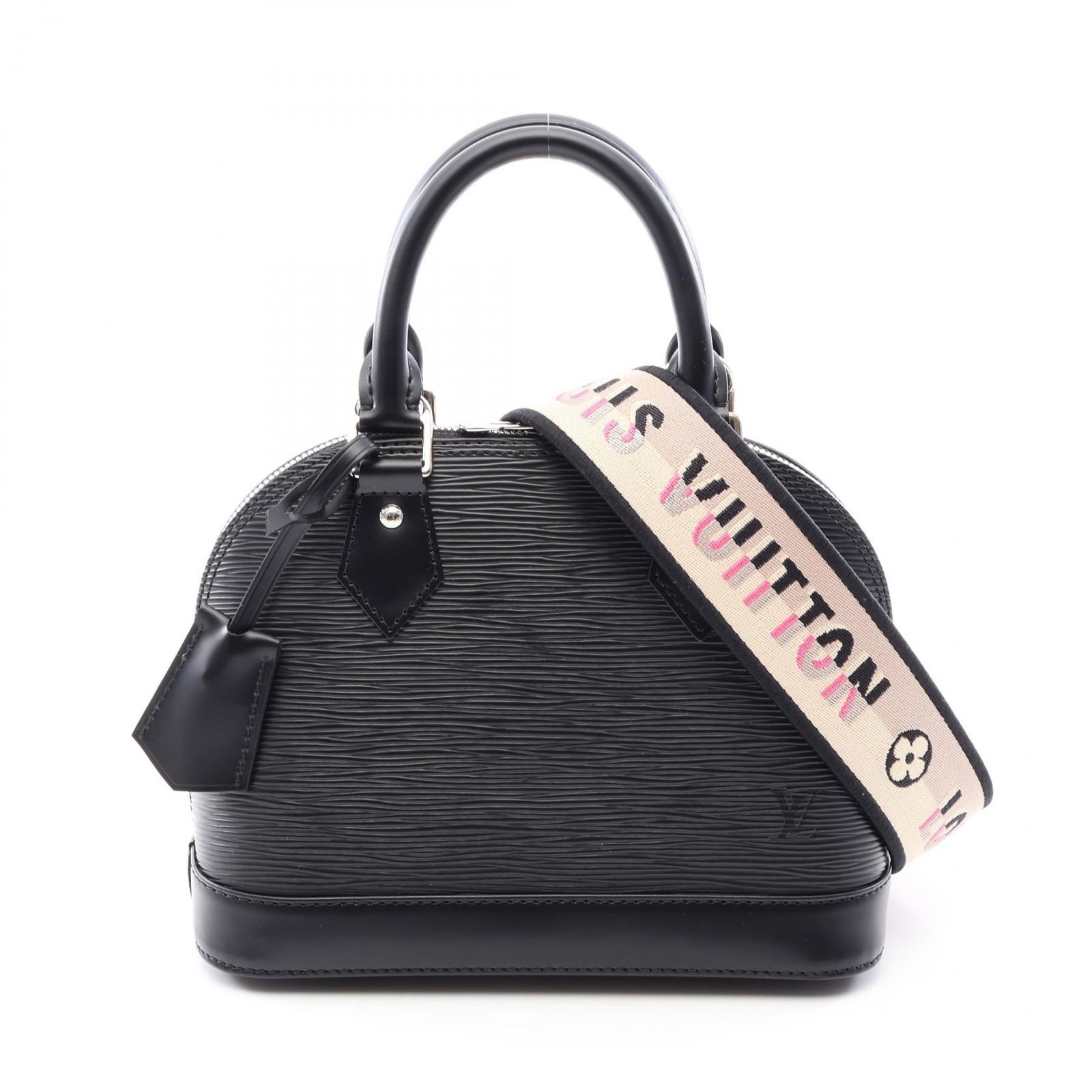 LOUIS VUITTON ルイ・ヴィトン アルマBB エピ ノワール 2WAY ハンドバッグ
