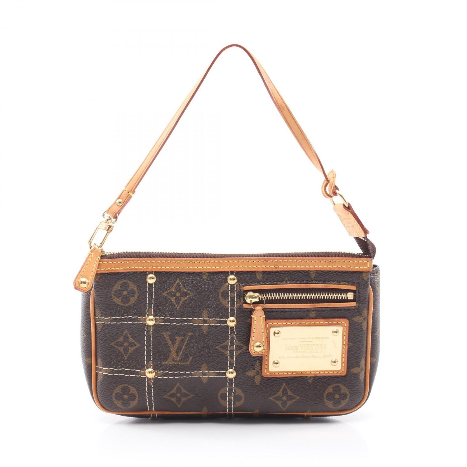 LOUIS VUITTON ルイ・ヴィトン リヴェット ポシェット アクセソワール ハンドバッグ