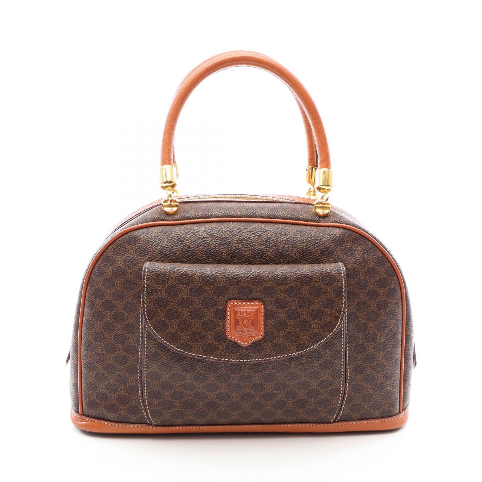 CELINE セリーヌ マカダム ハンドバッグ