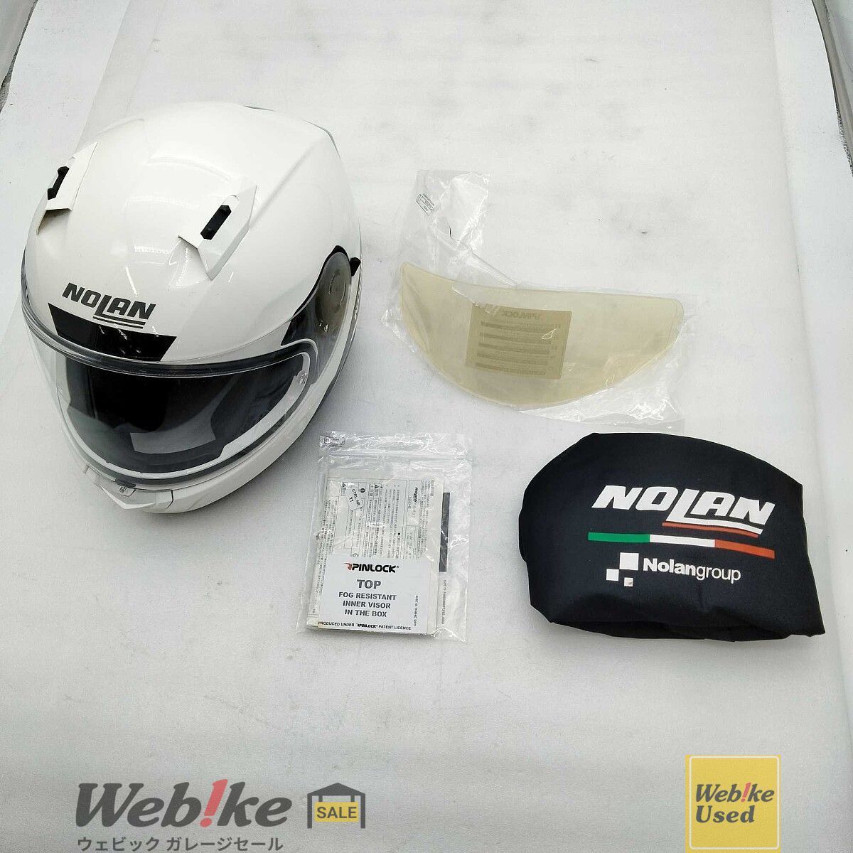 NOLAN N60-6 CLASSICO WHITE/305 フルフェイスヘルメット | サイズ：M
