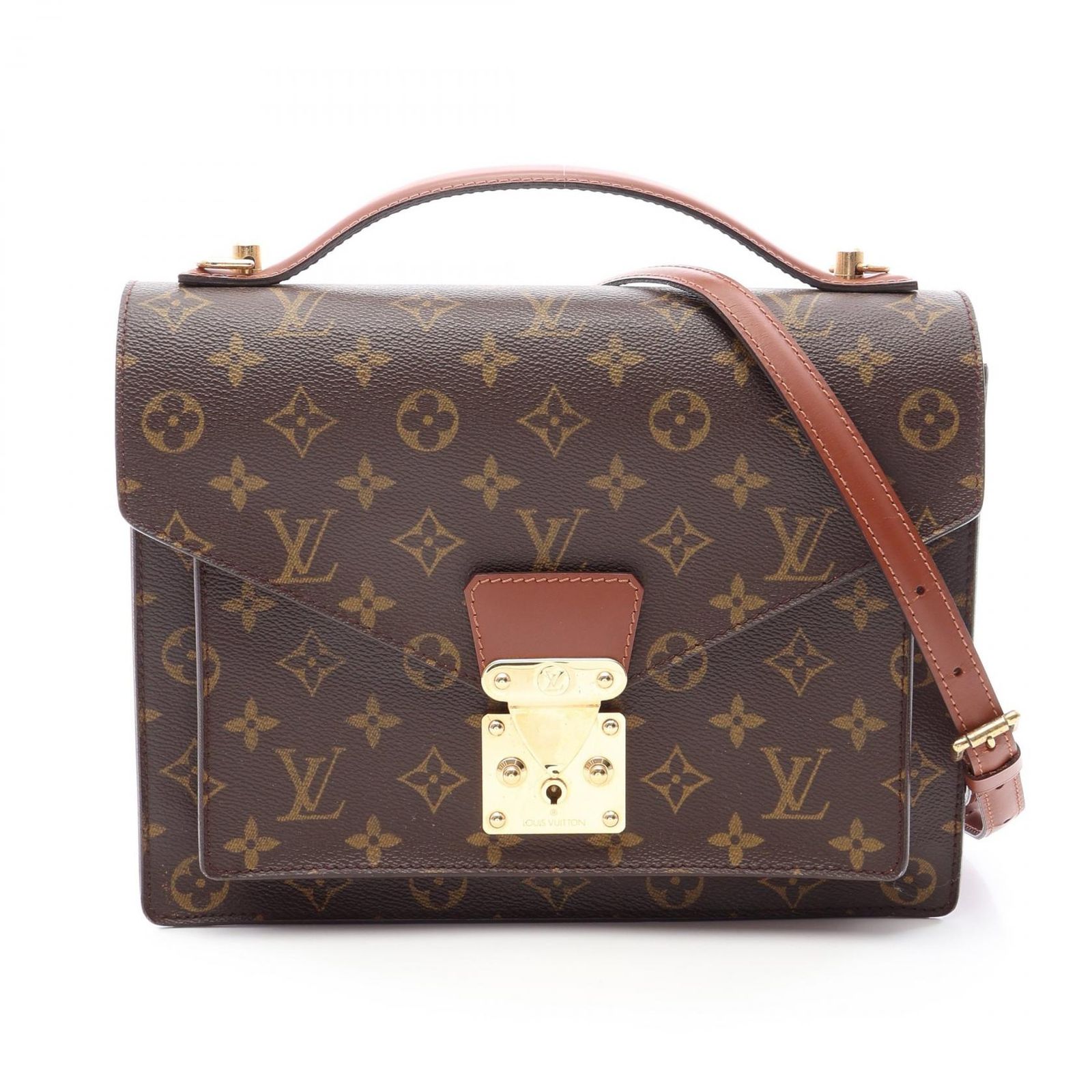LOUIS VUITTON ルイ・ヴィトン モンソー モノグラム ハンドバッグ