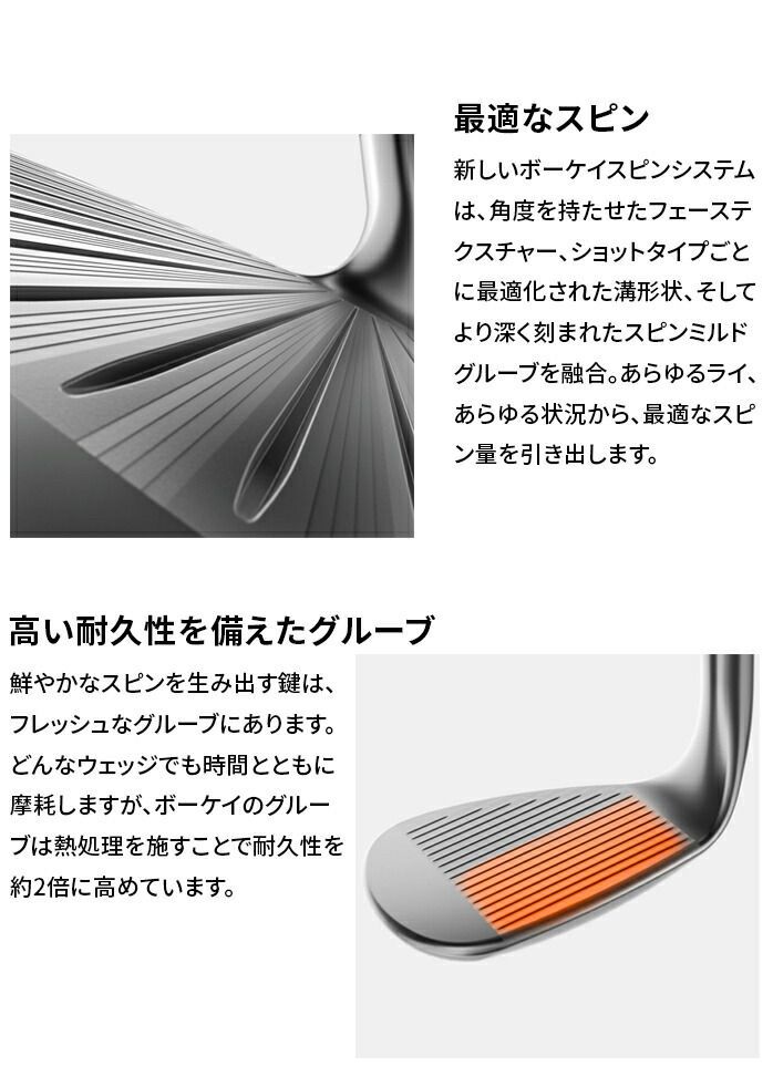 Titleist タイトリスト VOKEY ボーケイ SPIN MILLED SM11 ウェッジ