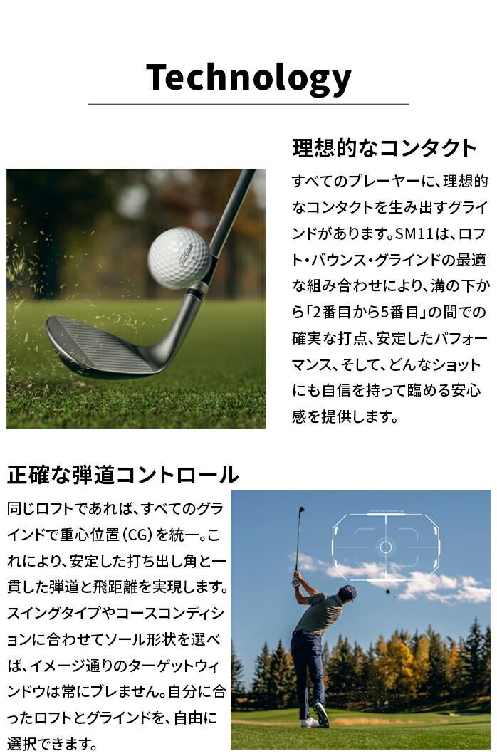 Titleist タイトリスト VOKEY ボーケイ SPIN MILLED SM11 ウェッジ
