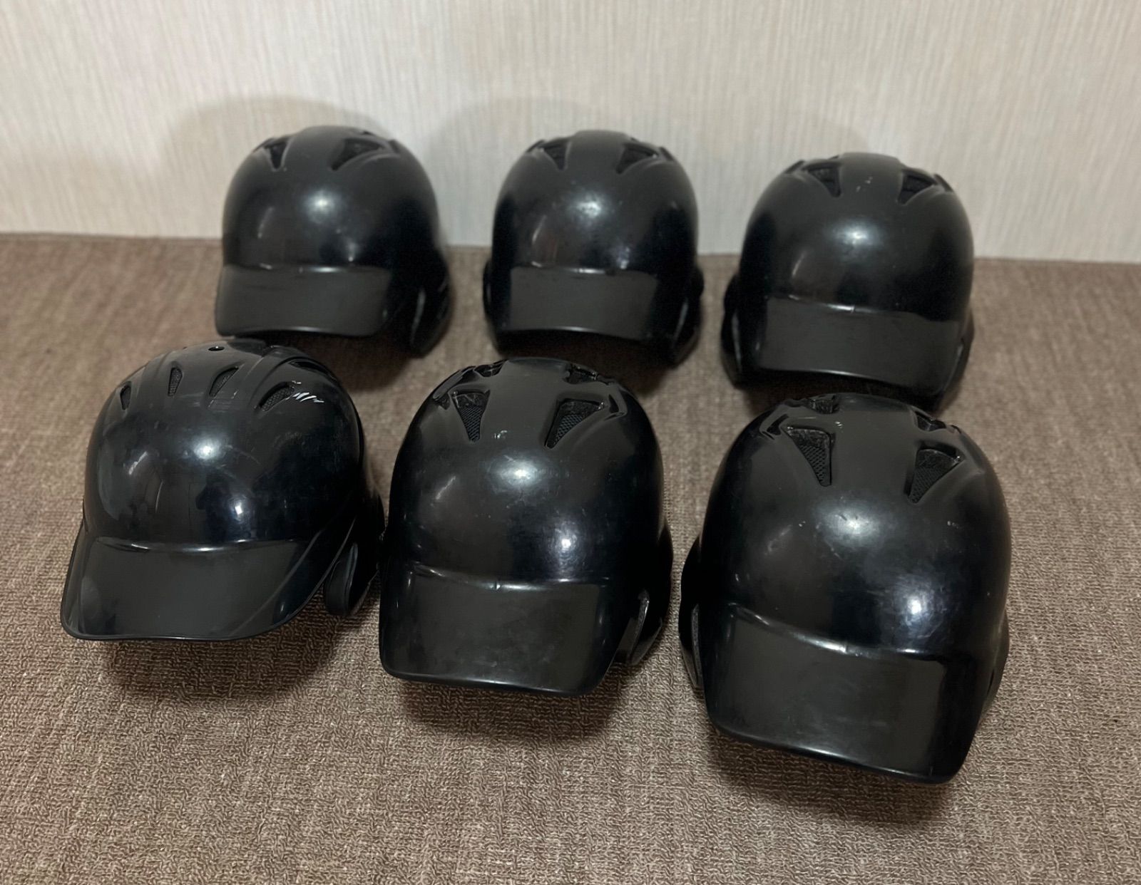 野球　軟式ヘルメット　ブラック　軟式　まとめ売り