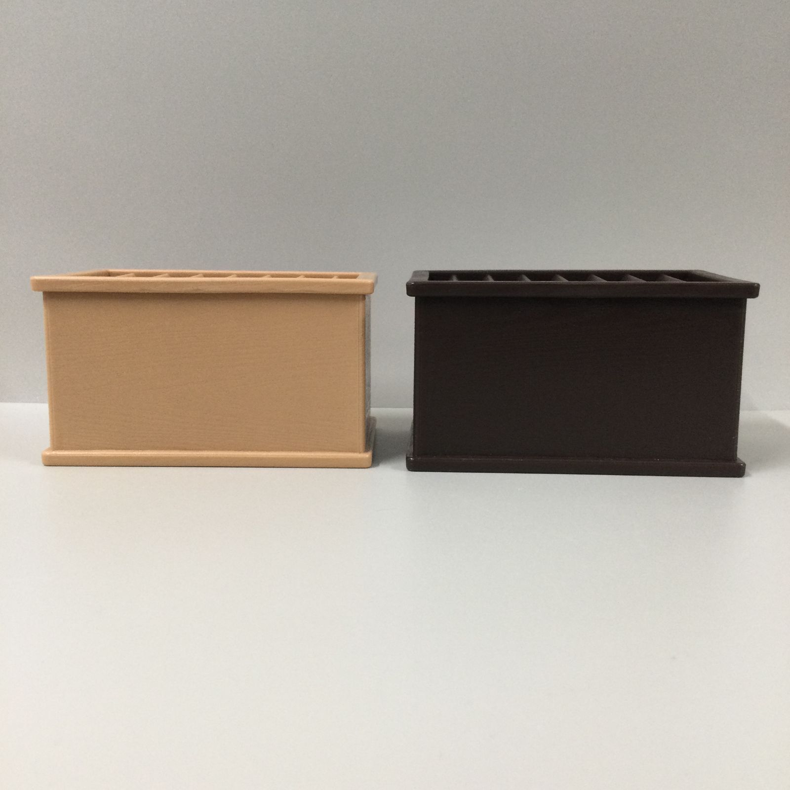賽銭箱 ZAK410-0006【新品・未使用品】ミニチュア 賽銭箱 ベージュ＆ブラウン