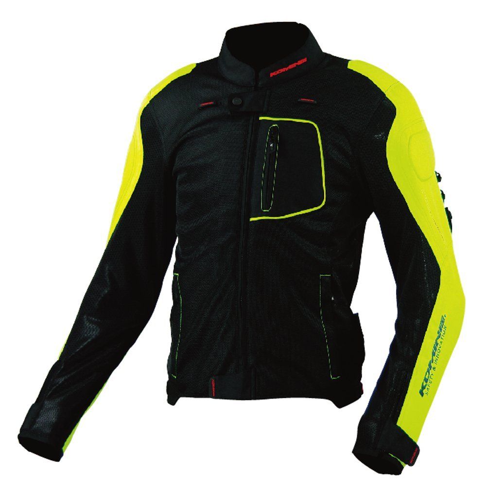 新品 KOMINE(コミネ) JK-049 SlimFIT Sports M-JKT black/neon 3XL 07-049