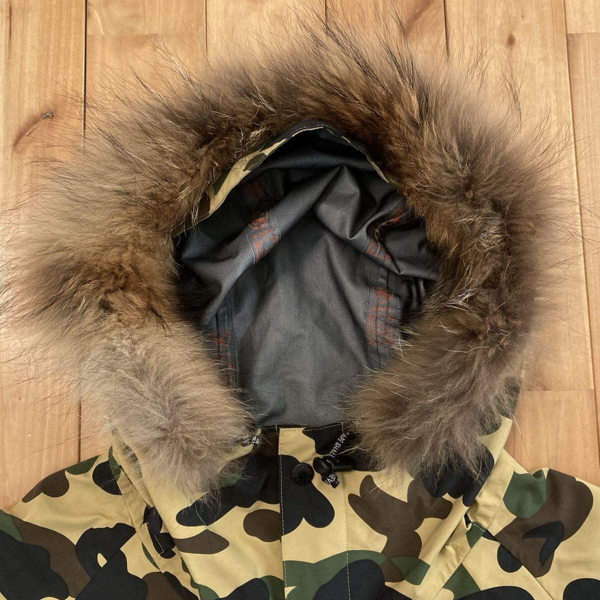 ☆XXL☆ GORE TEX ECWCS HOODIE JACKET a bathing ape BAPE 1st camo