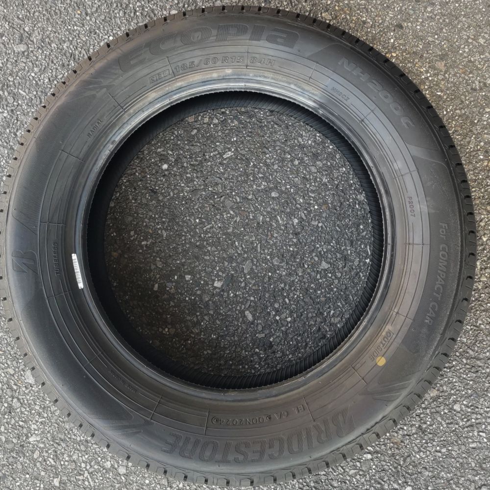 新品未使用倉庫保管品 サマータイヤ ブリヂストン ECOPIA NH200C 185/60R15 84H 3本セット