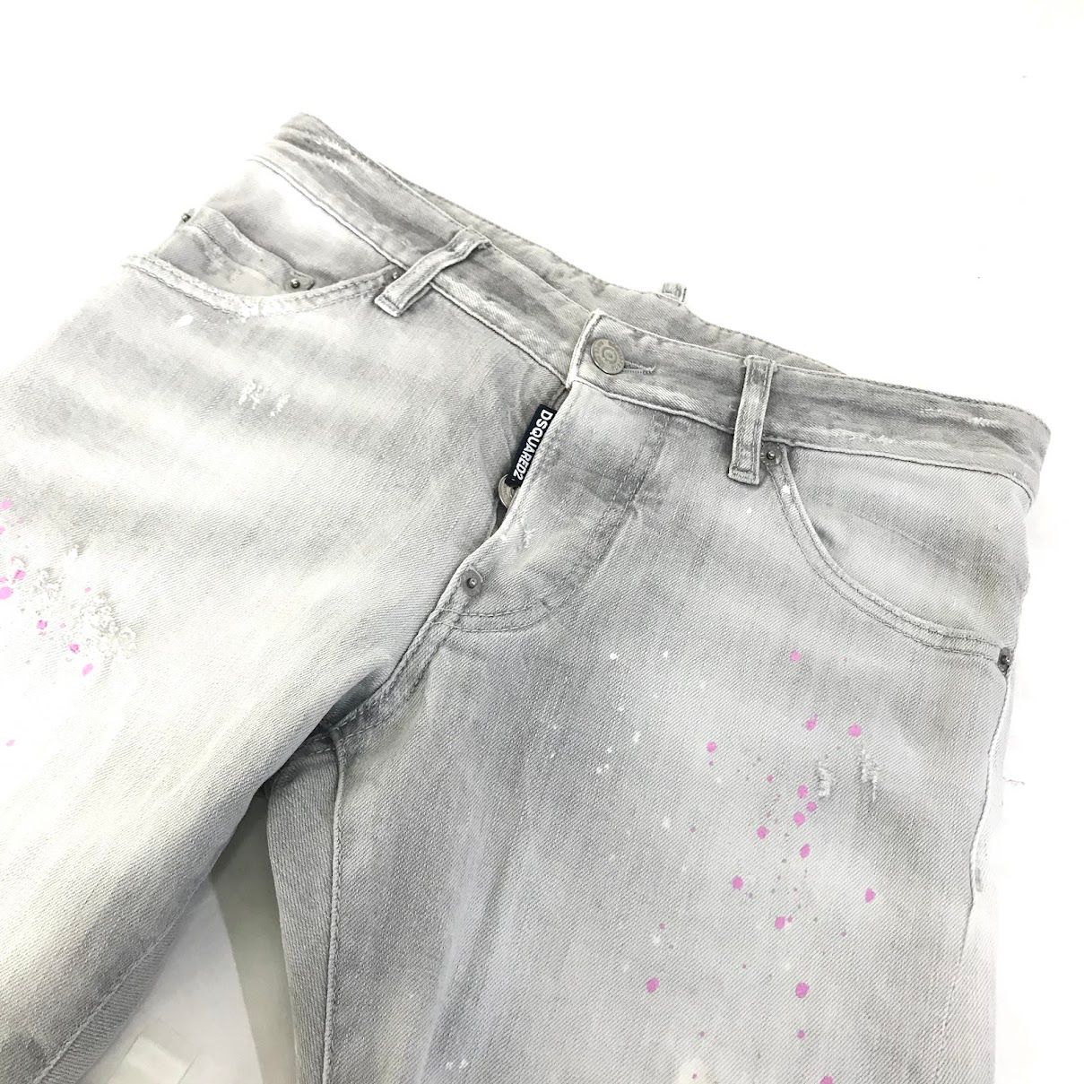 倉吉店】 中古 DSQUARED2 | ディースクエアード デニムパンツ ペイント 