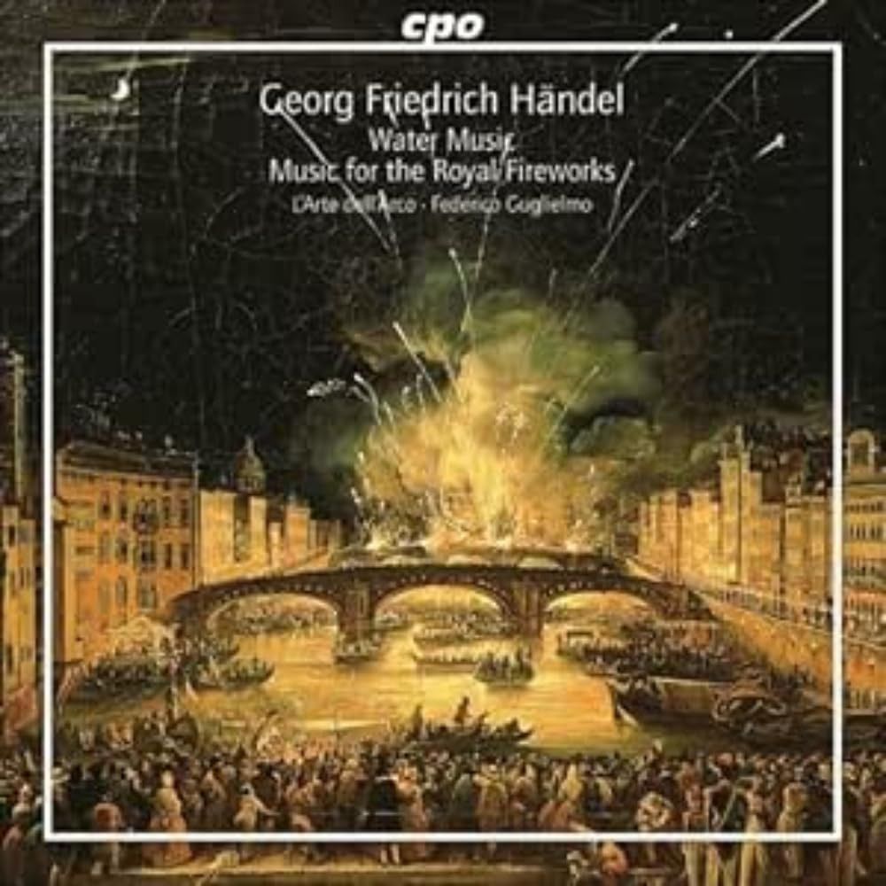 【CD】ヘンデル:水上の音楽 HWV348-350/王宮の花火の音楽 HWV351