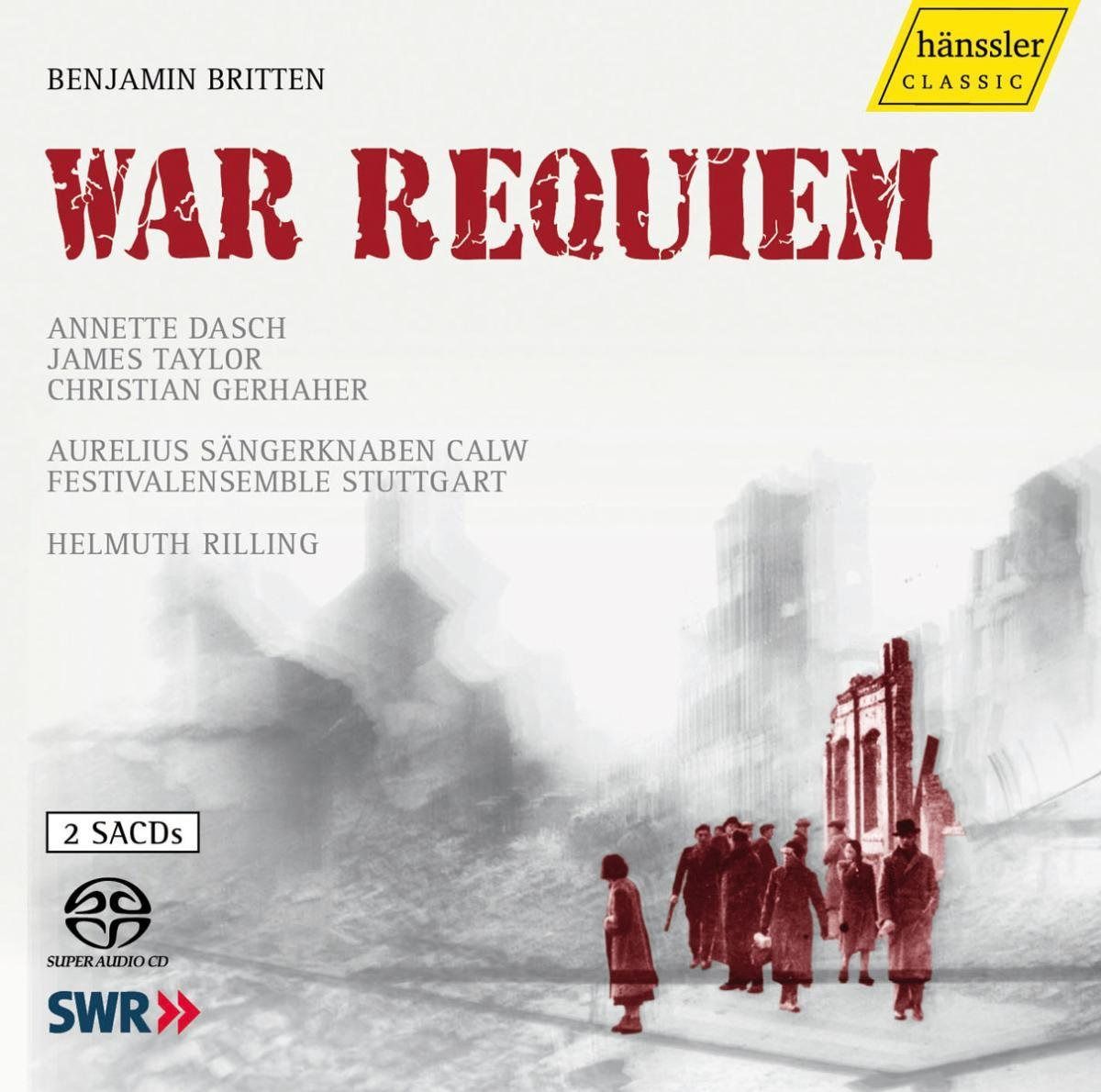 【CD】ブリテン:戦争レクイエムOp.66 (Britten : War Requiem / Rilling) (2CD) (SACD Hybrid)