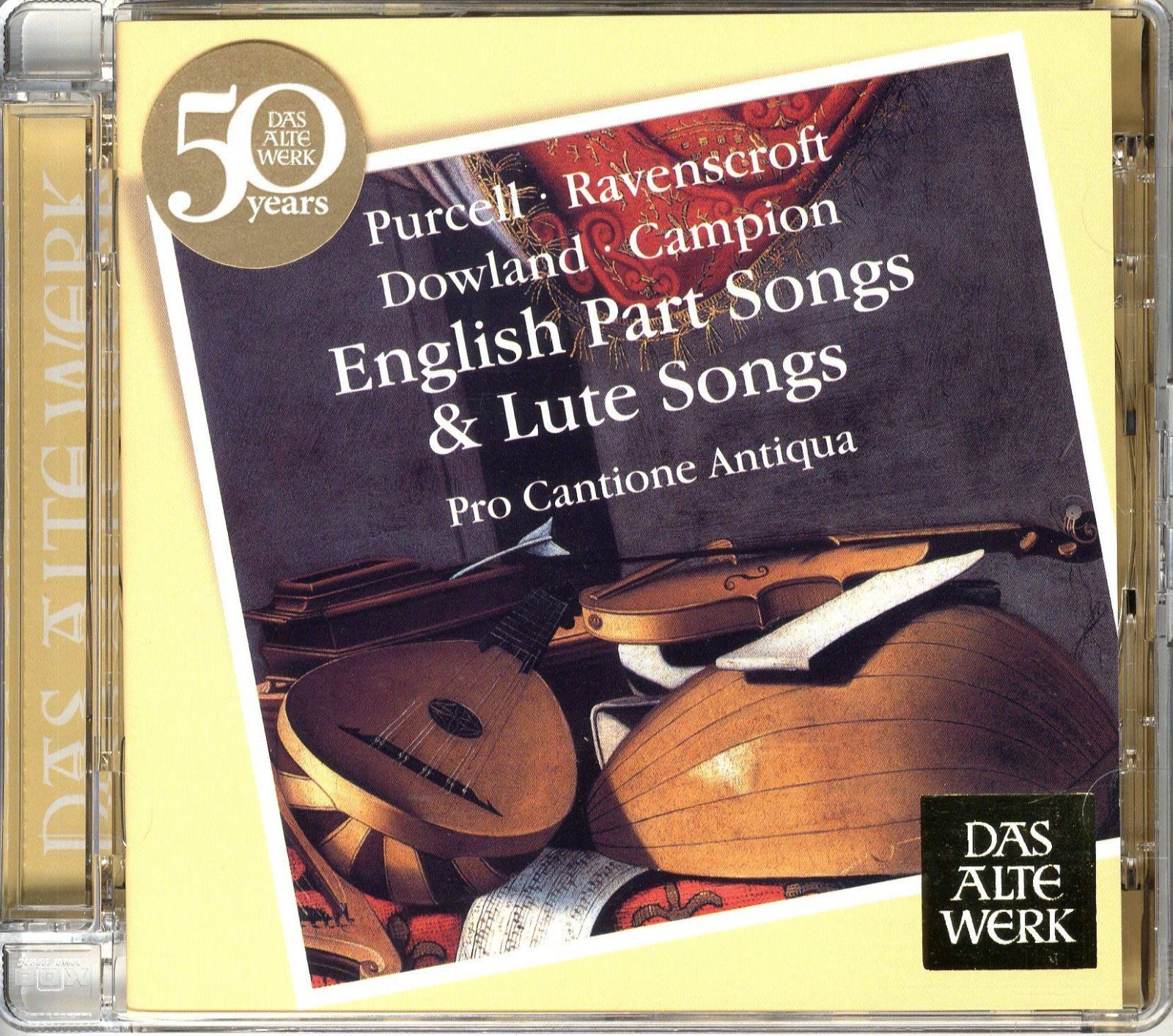 【CD】ENGLISH PART SONGS & LUTE SONGS