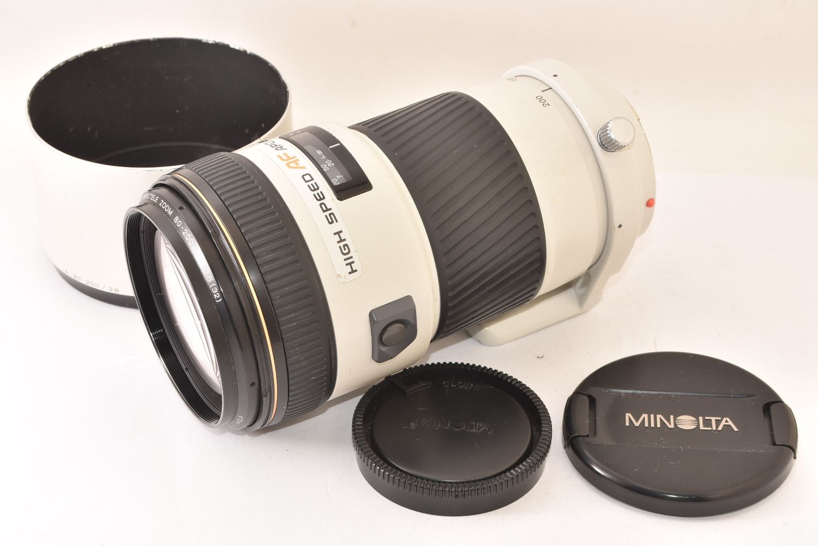 ☆美品☆ MINOLTA ミノルタ High Speed AF APO TELE ZOOM 80-200mm F2 